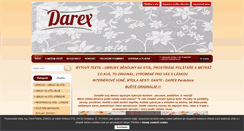 Desktop Screenshot of darex-shop.cz